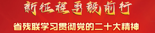 海南省殘聯學習貫徹黨的二十大精神專題